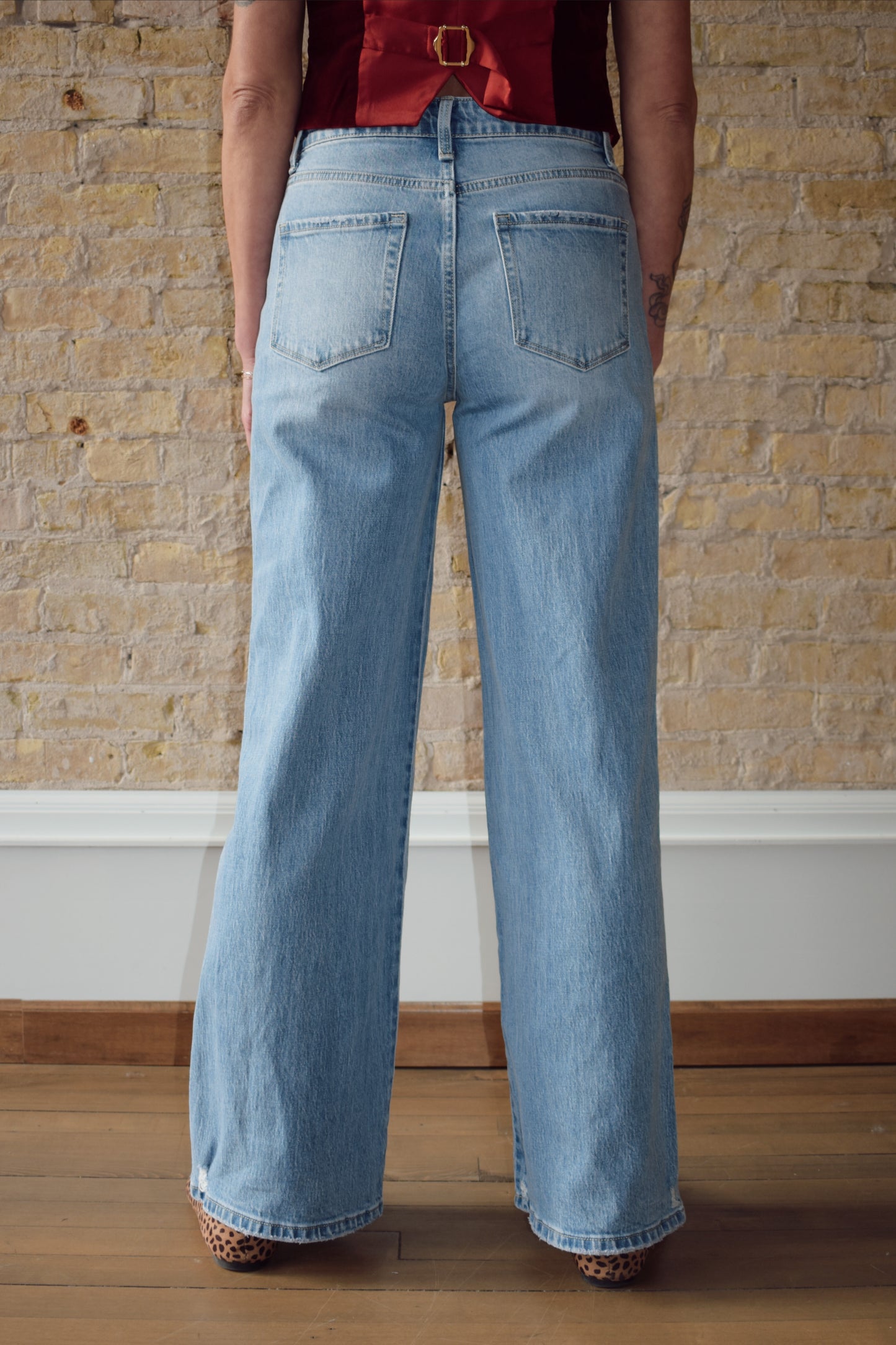 baggy wide leg jeans