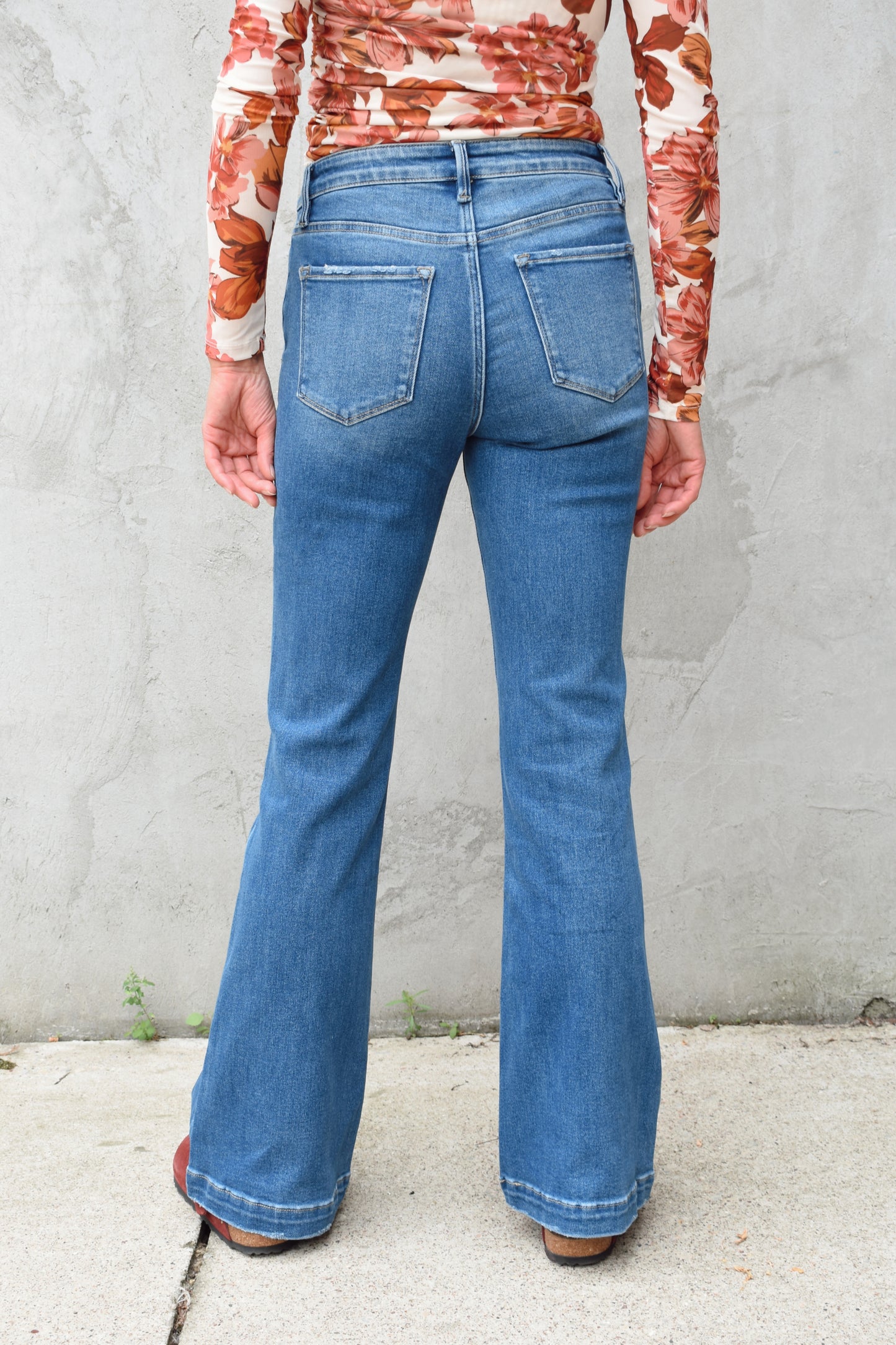 flare trouser jeans