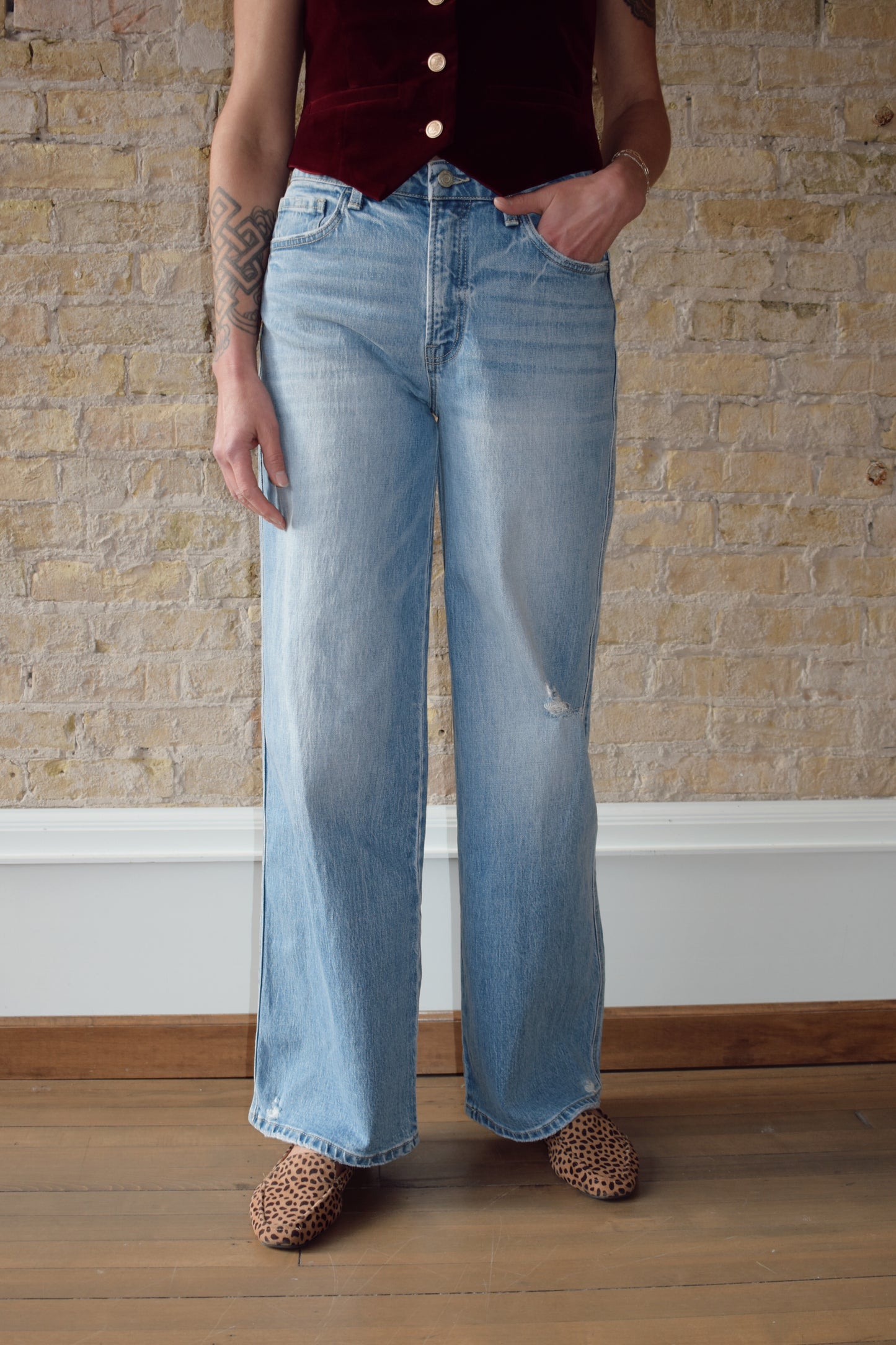 baggy wide leg jeans