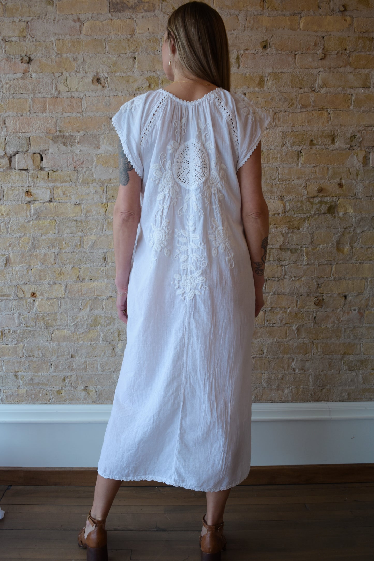 Clementine crochet dress