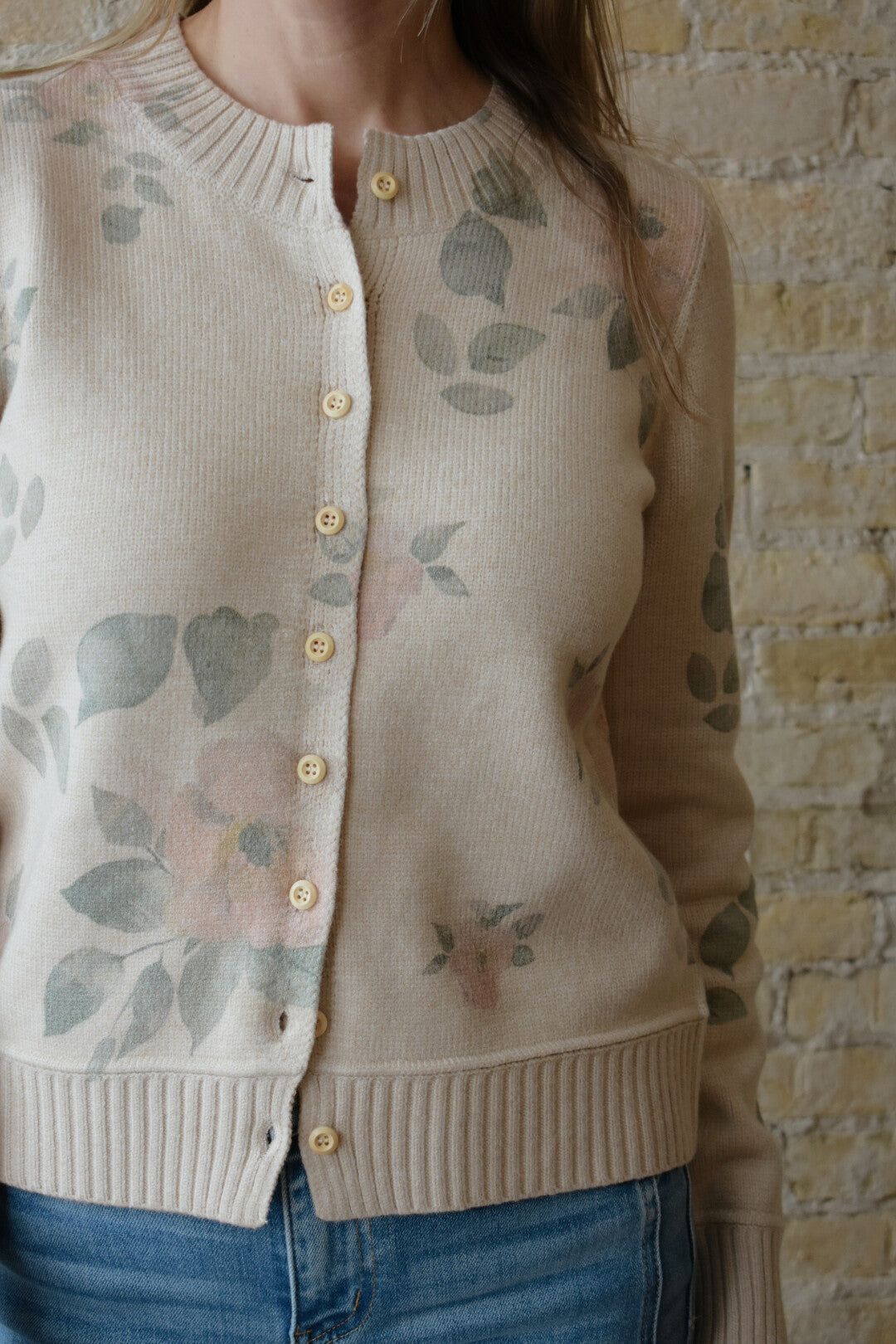 watercolor cardigan