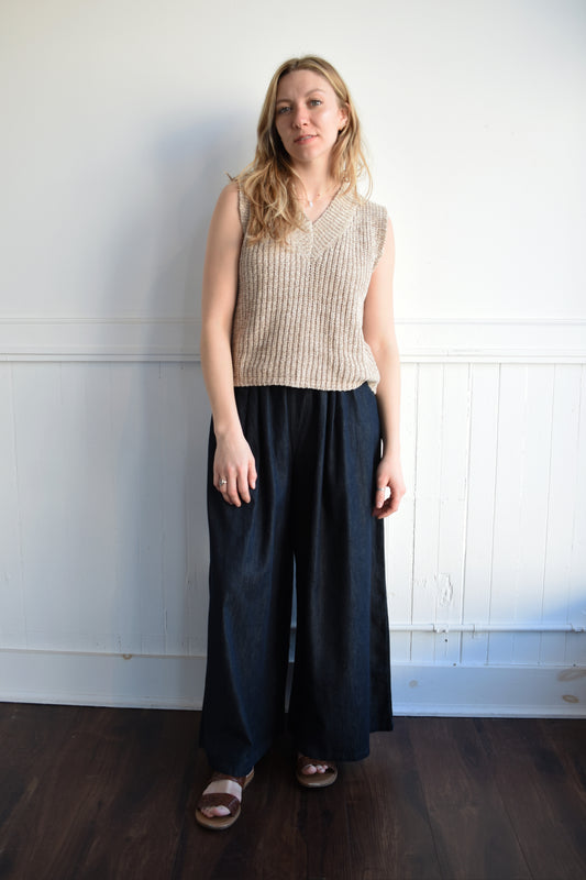 spring chenille vest