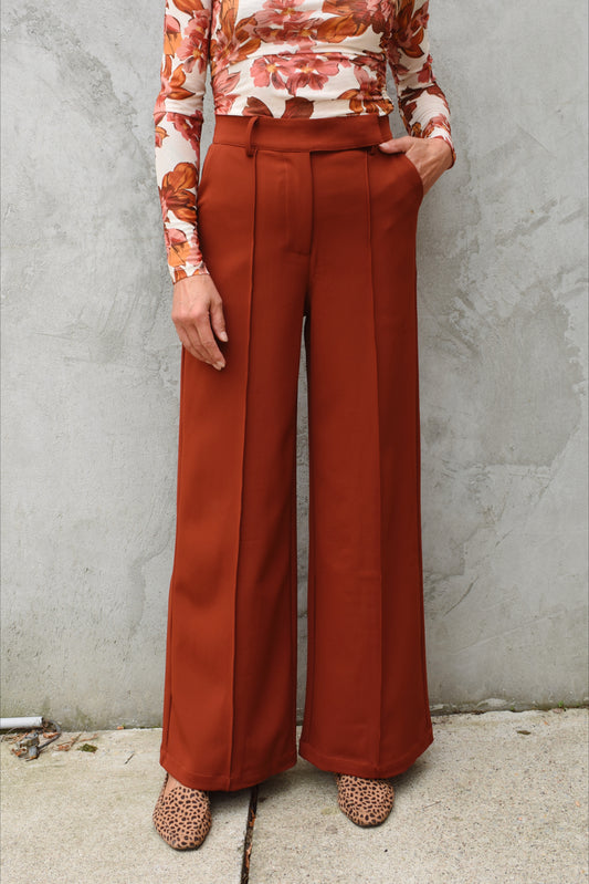 tab waist trousers