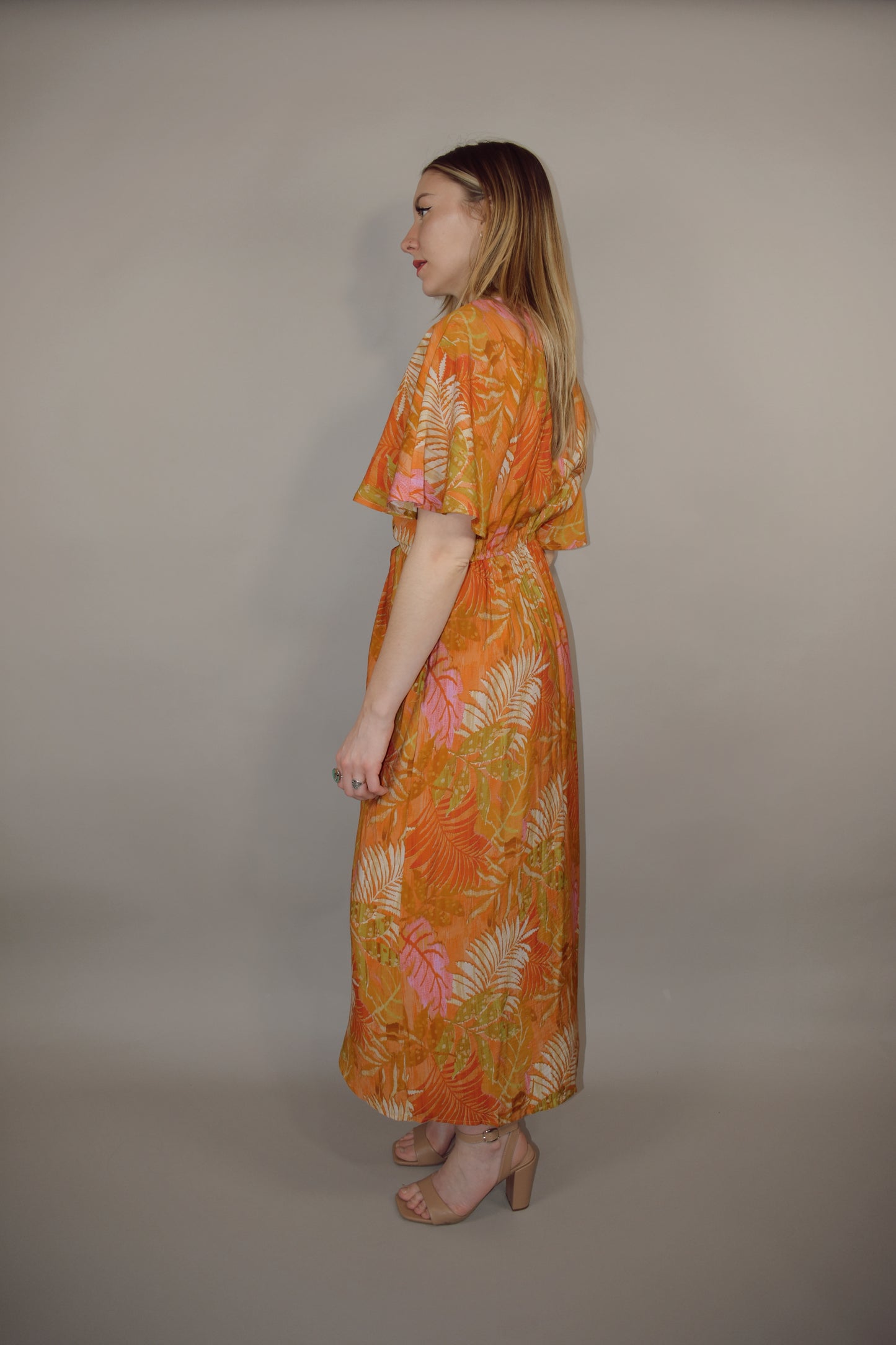 tropics wrap dress