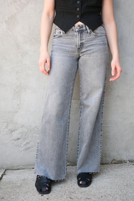 Olivia grey wide leg
