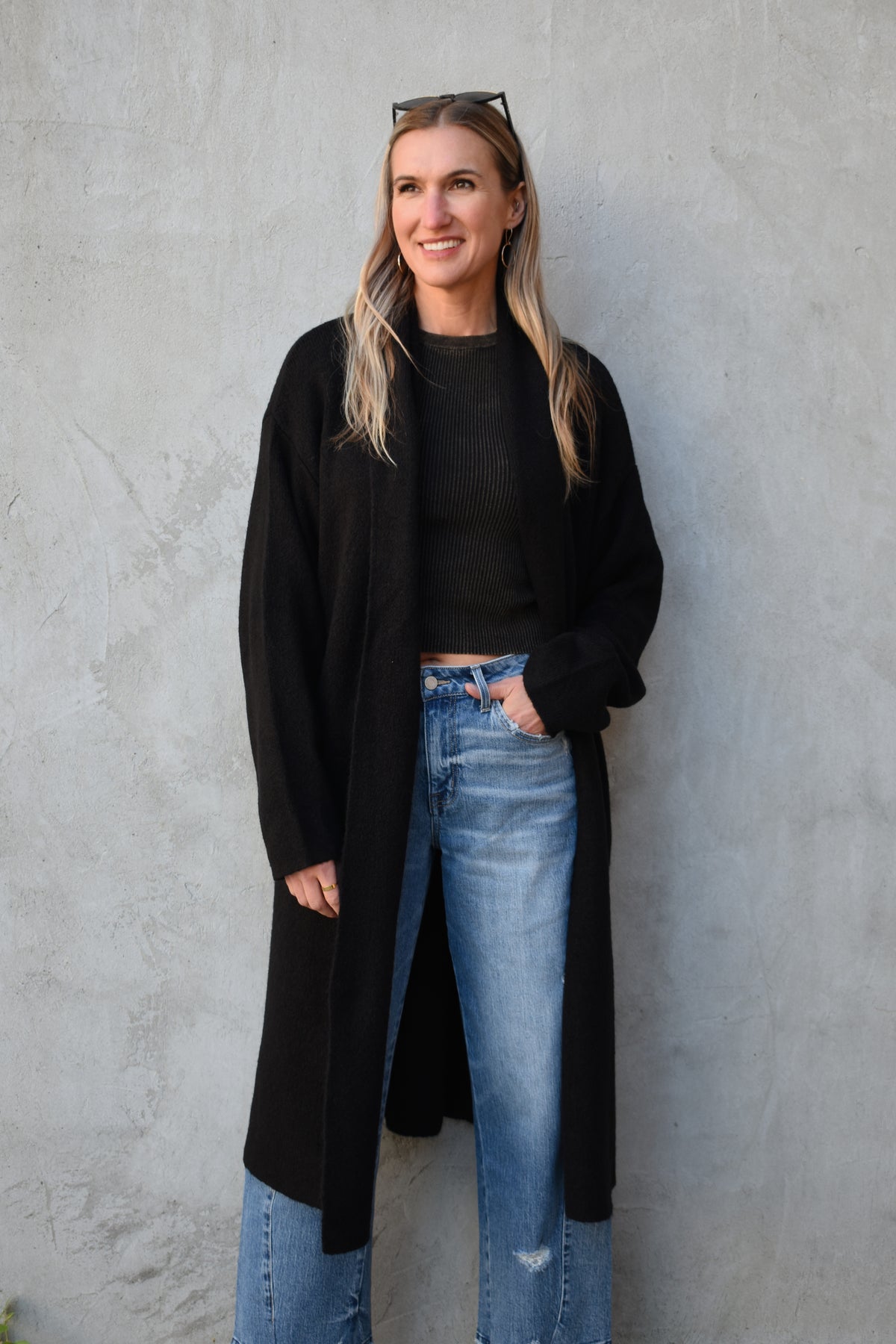 duster cardigan