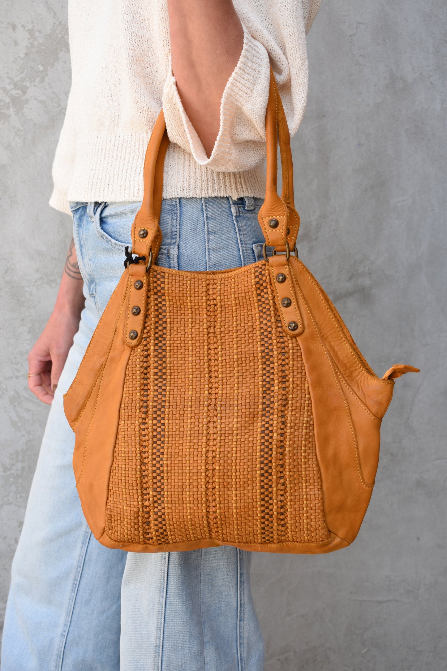 Copernicium  Leather Bag