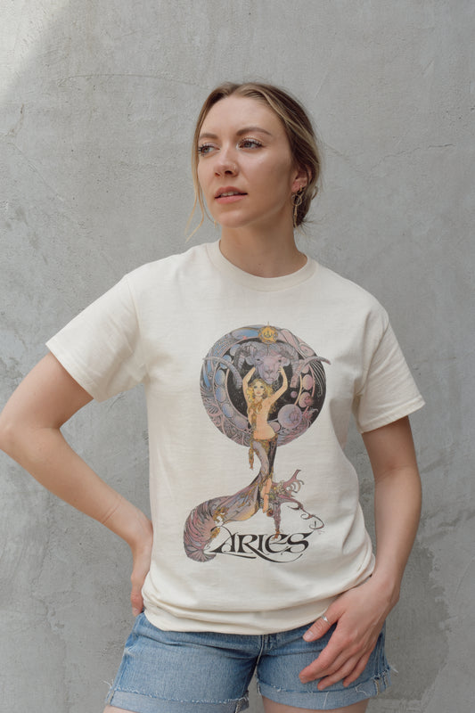 nouveau zodiac tee