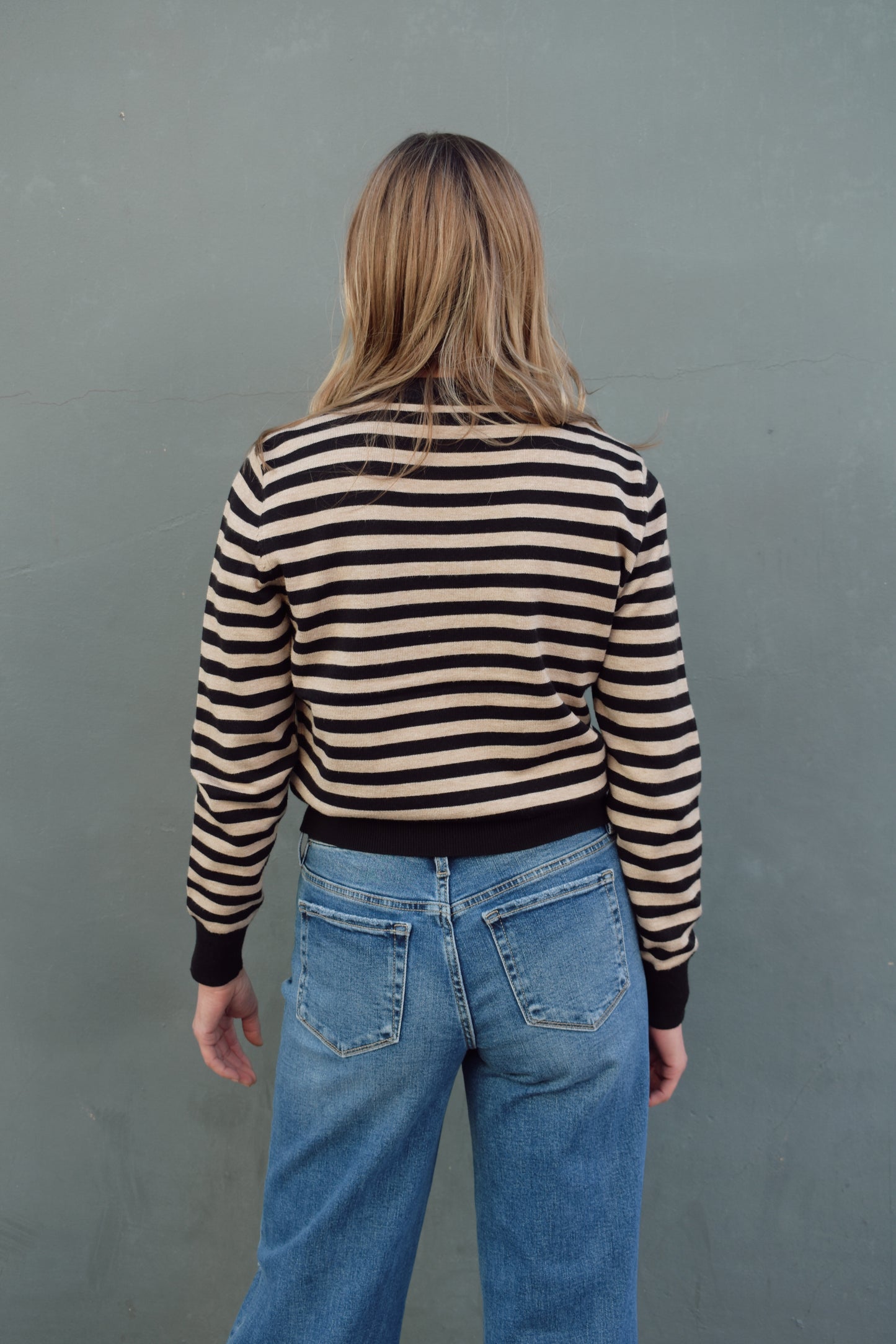 classic striped sweater