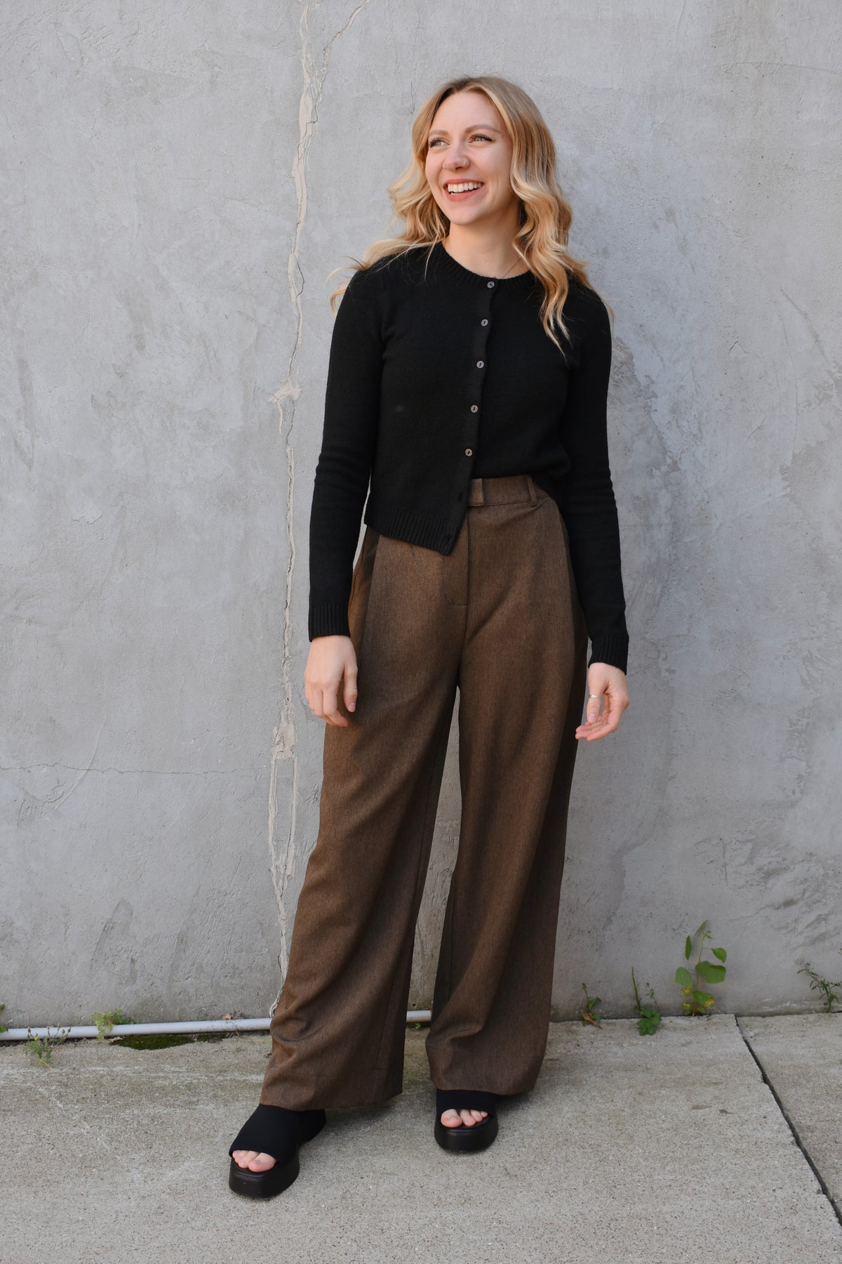 crew cropped cardigan