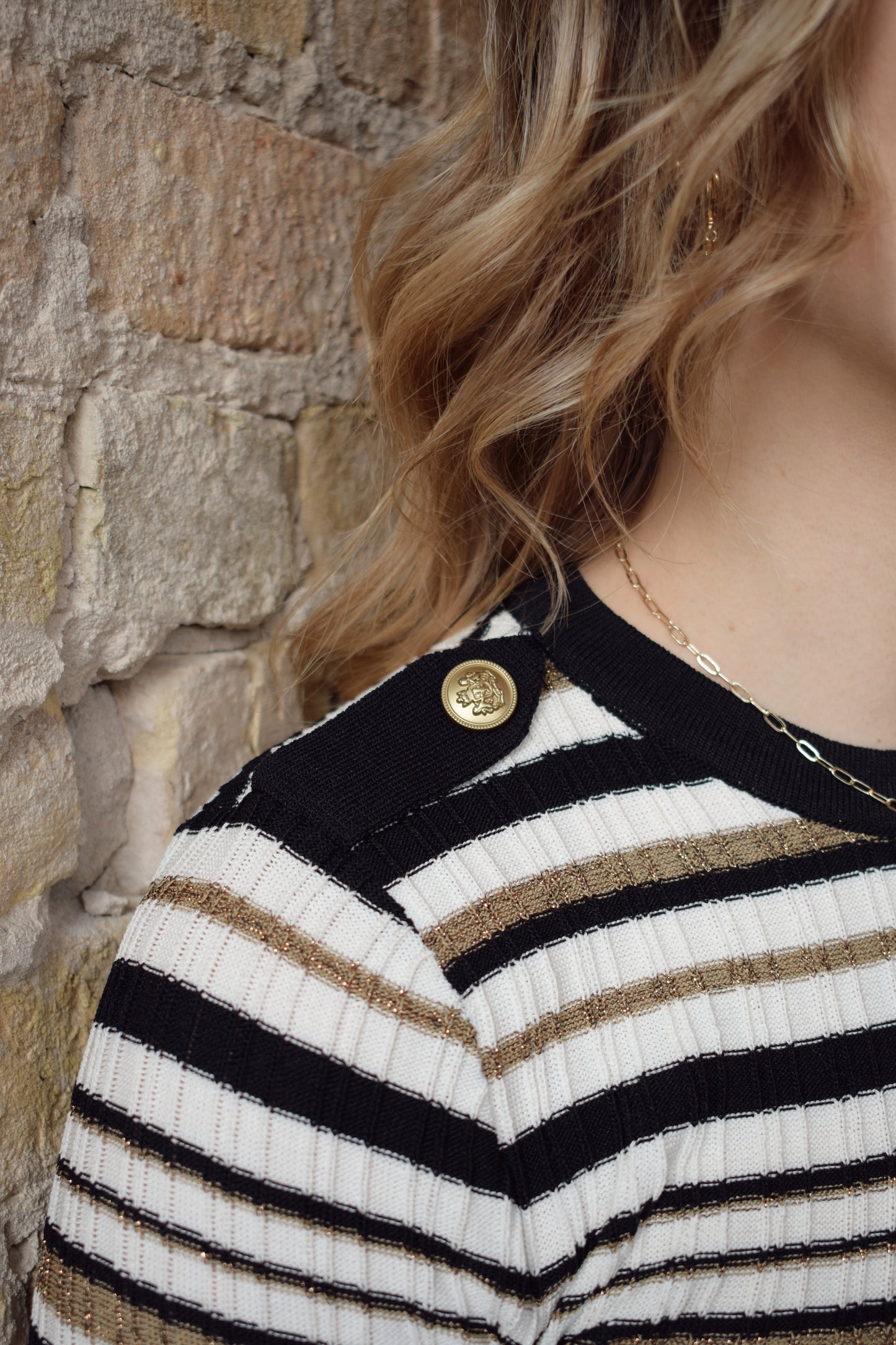 striped captains sweater