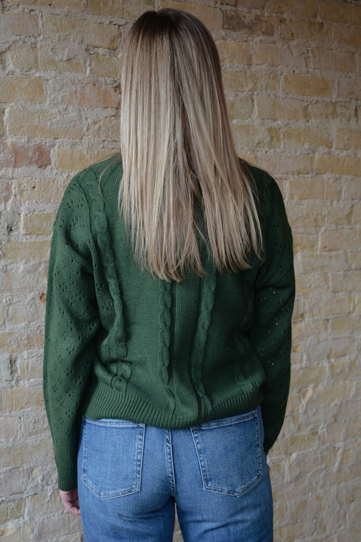 floral crochet cardigan