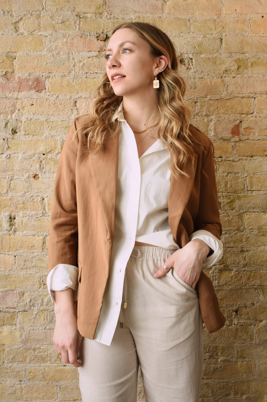 relaxed blazer