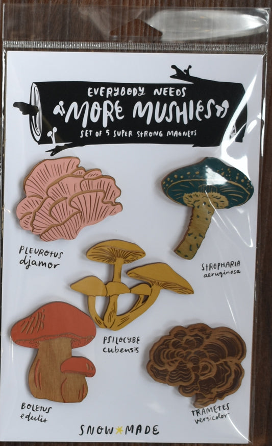 mushroom magnets set - series 2