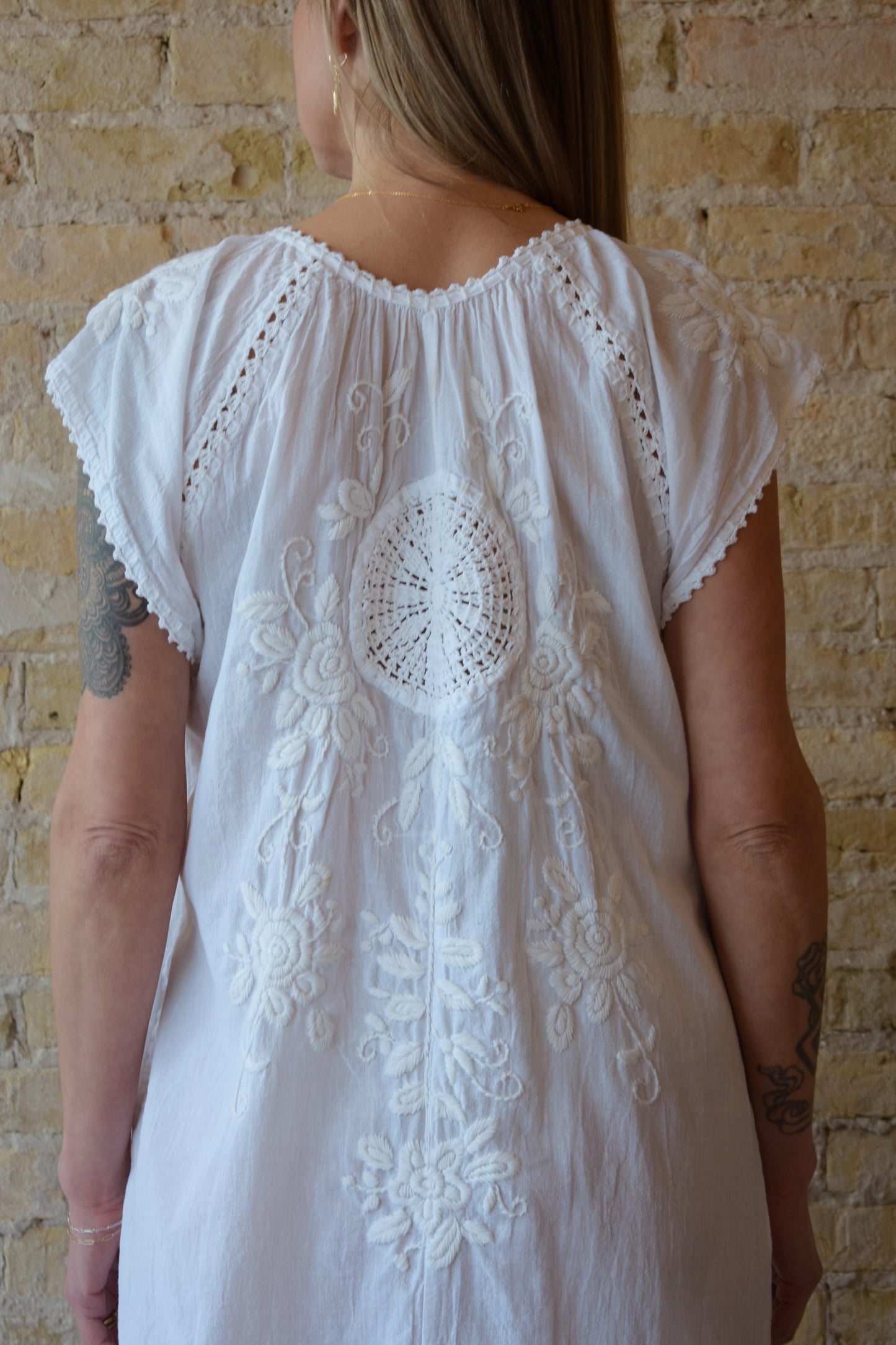 Clementine crochet dress