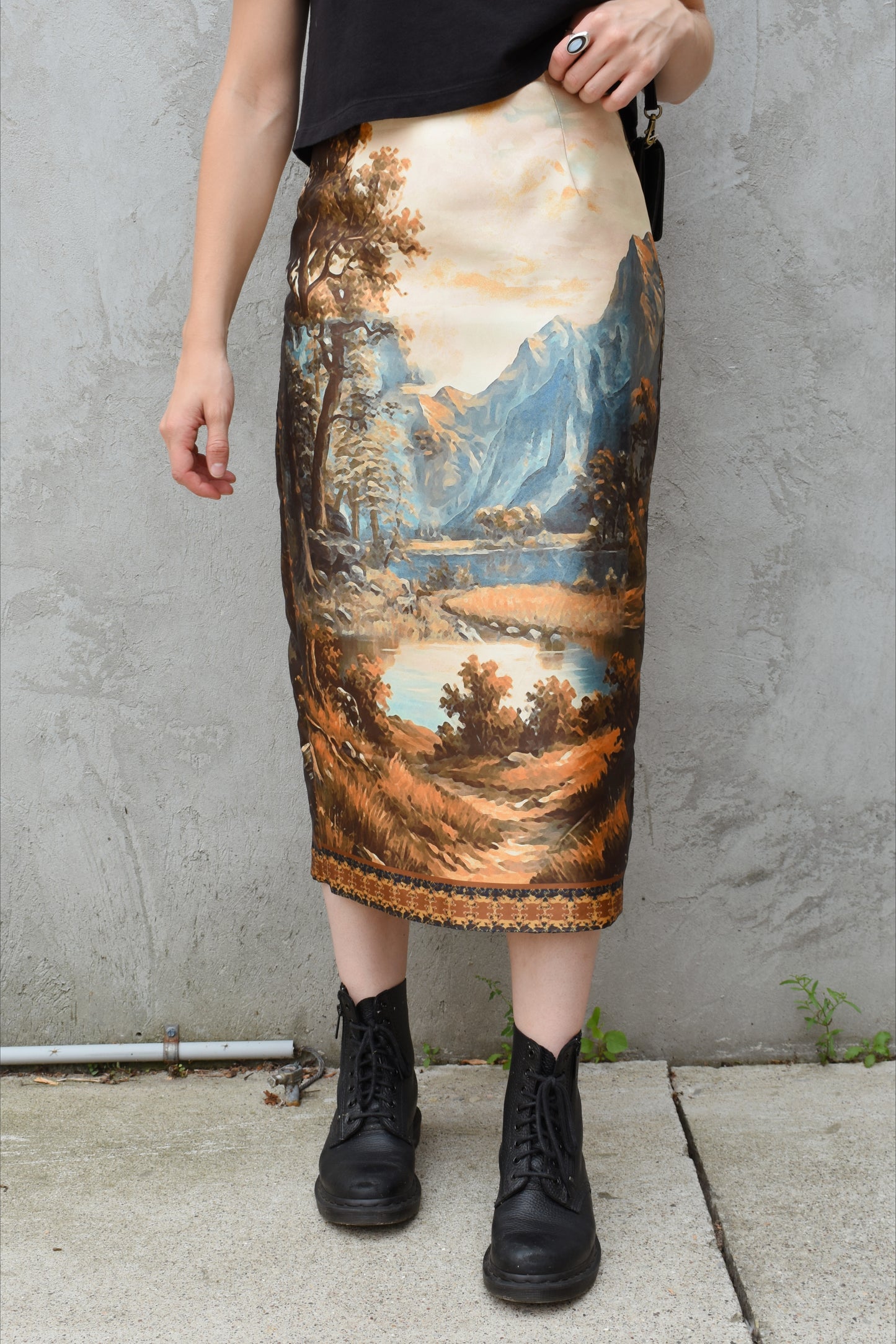 landscape pencil skirt