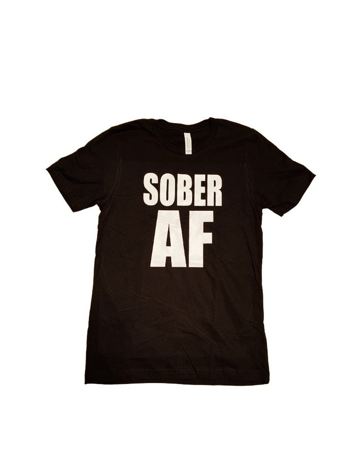 SOBER AF tee sobriety gifts the revival sober is sexy the revival