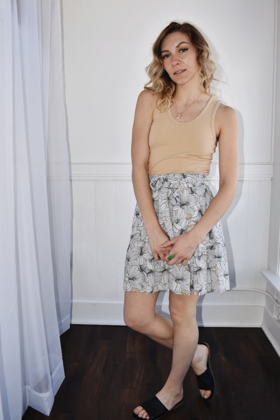 ribbed cropped tank top hyfve double zero the revival capsule summer 