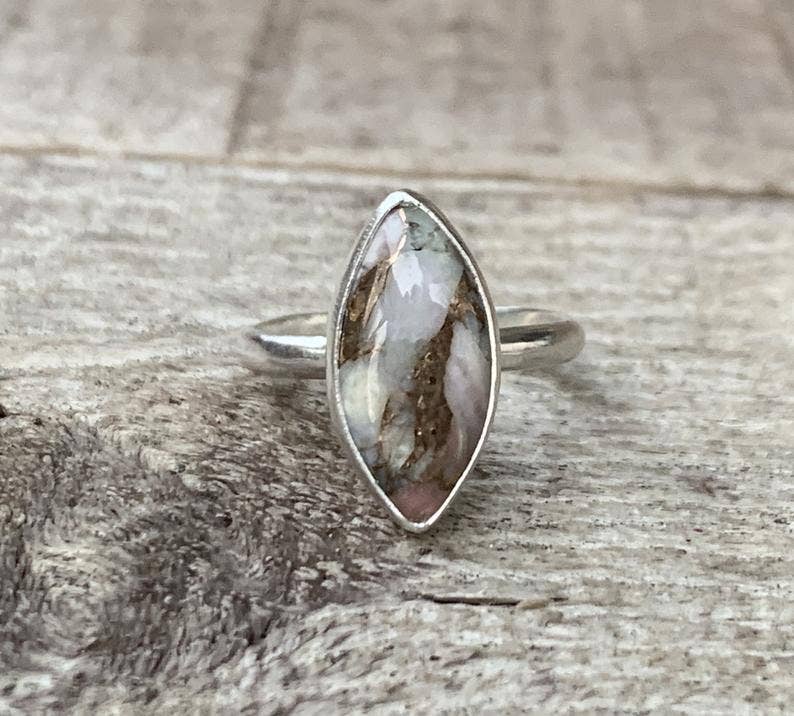 opal marquise ring