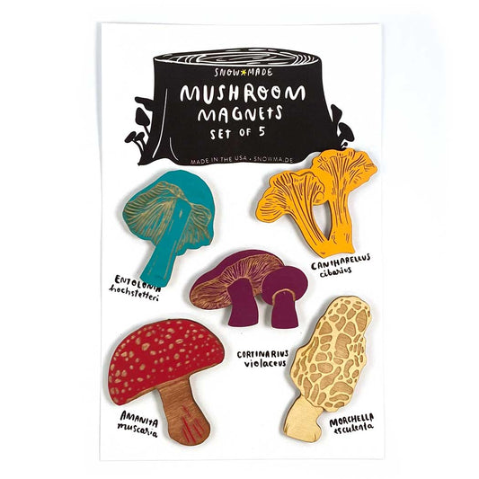 mushroom magnets set - series 1
