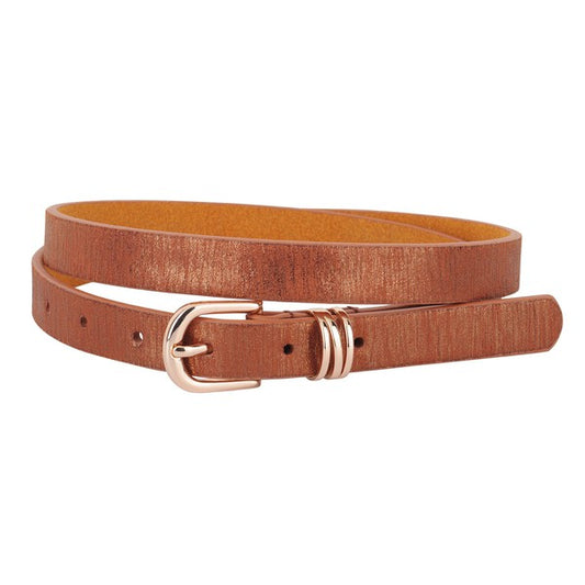 skinny leather belt