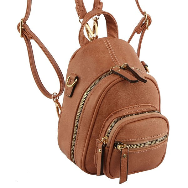 convertible mini backpack to crossbody bag accessory trends  online shop