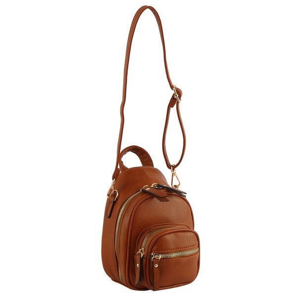 convertible mini backpack to crossbody bag accessory trends  online shop