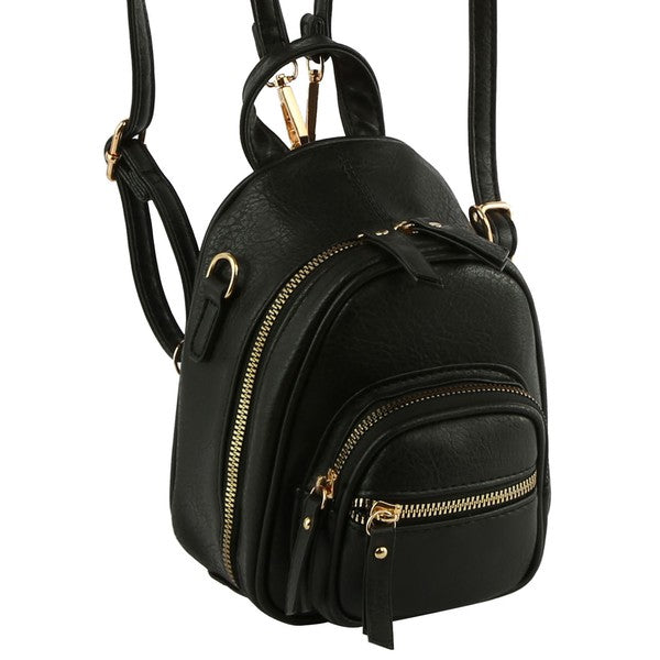 convertible mini backpack to crossbody bag accessory trends  online shop